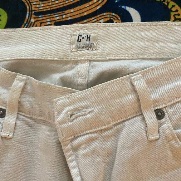 Citizens of Humanity cropped white Dani pant, size 28. Perfect for summer! Comfy - Picture 5 of 11